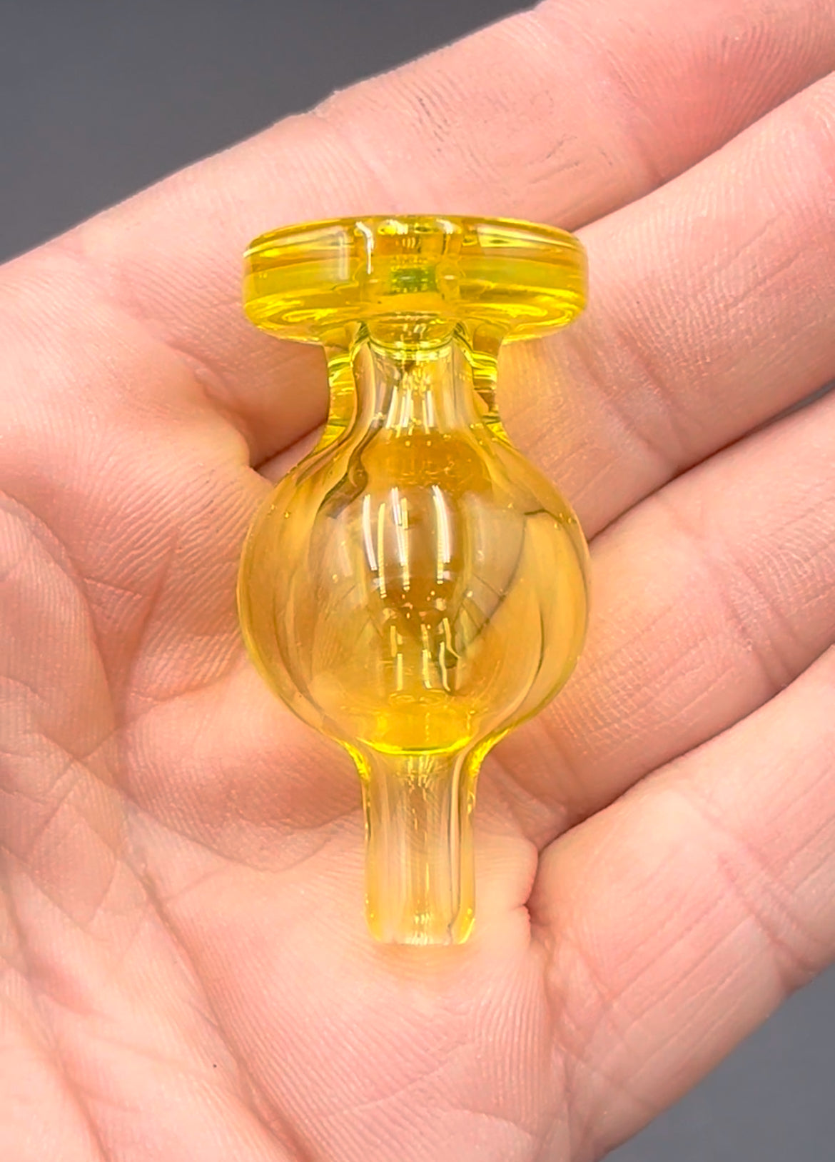 Pineapple juice bubble cap