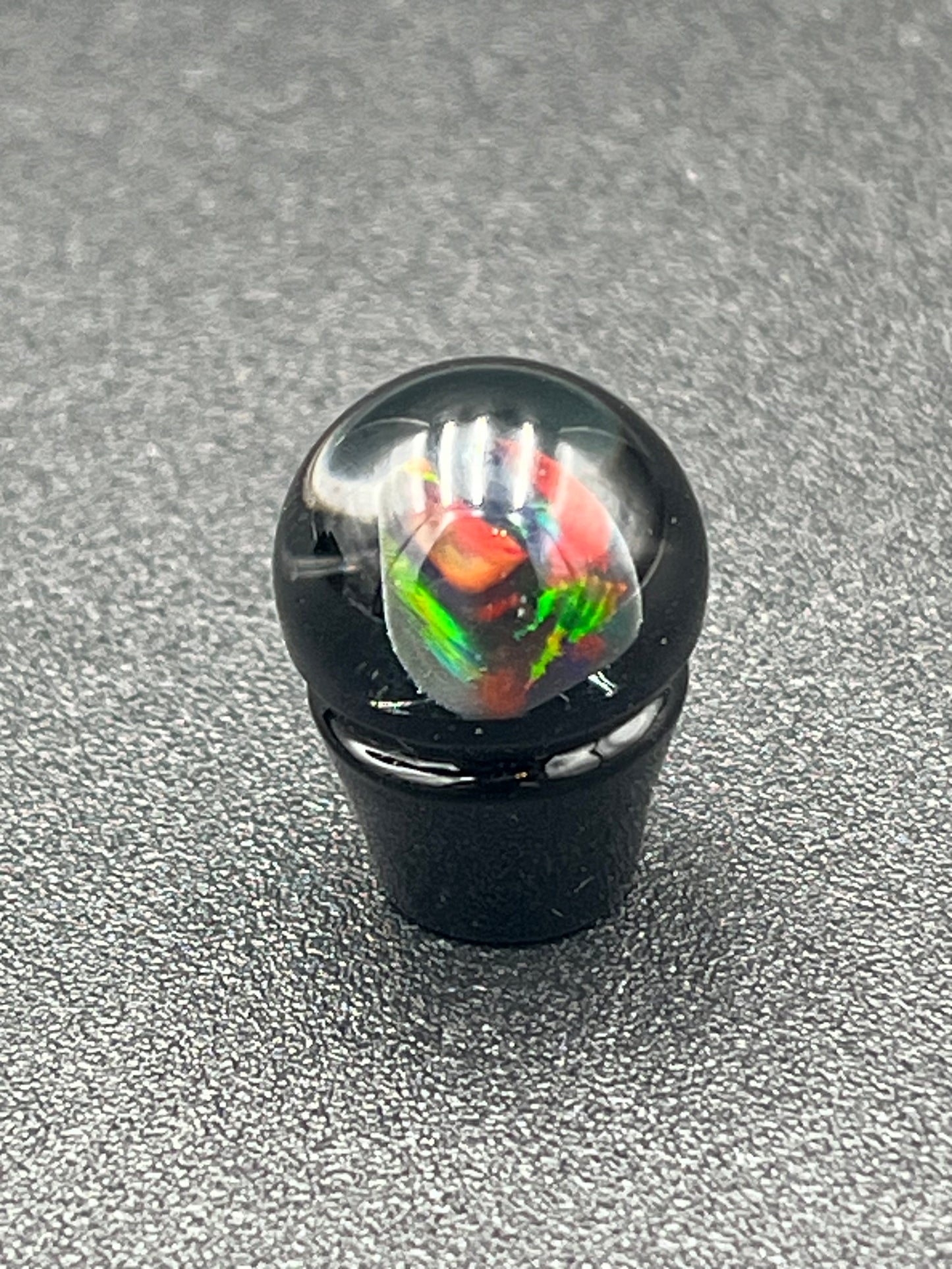 Puffco oculus cap with black opal