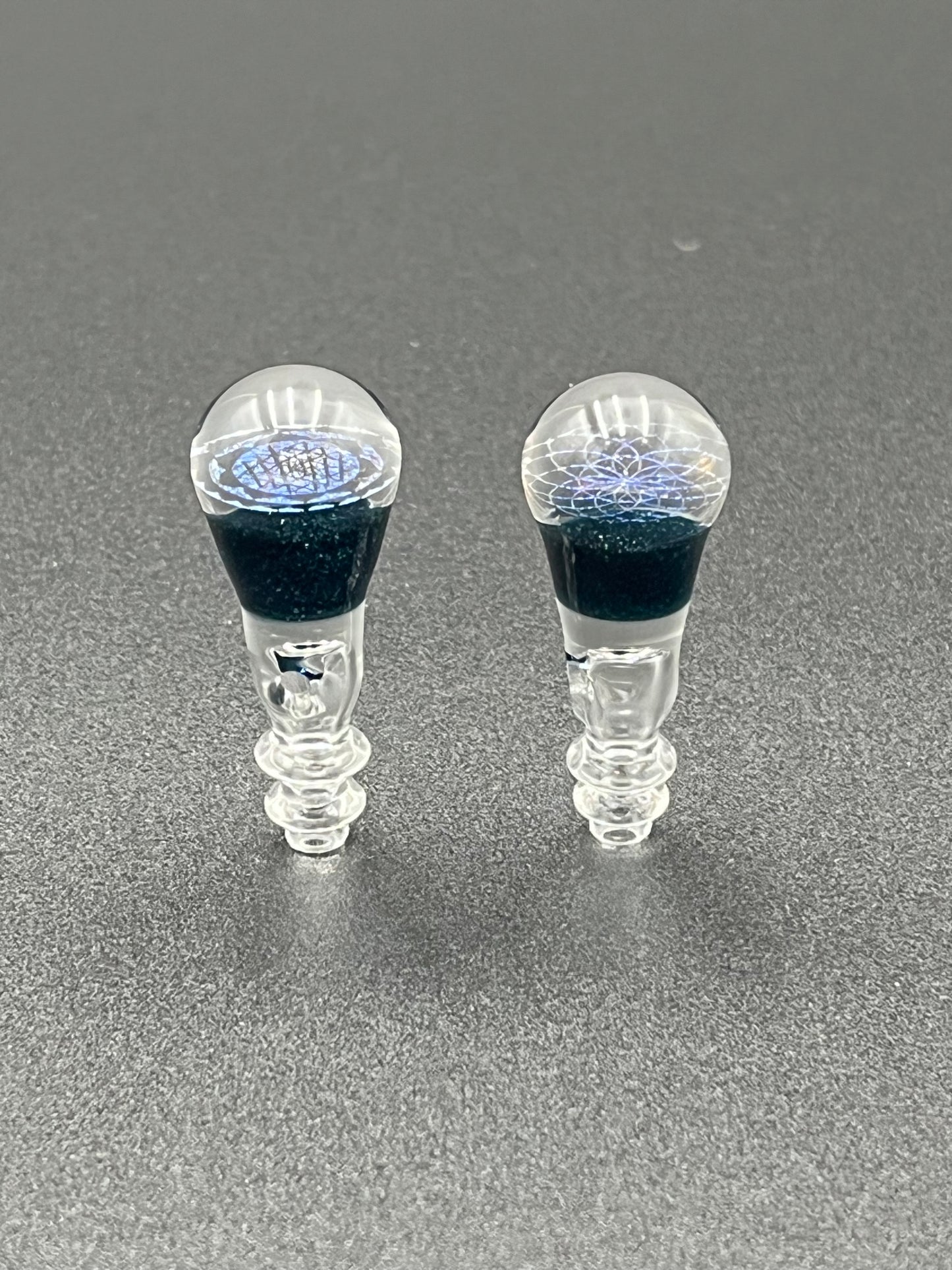 OG Puffco Peak Joystick with Dichro Image Marble