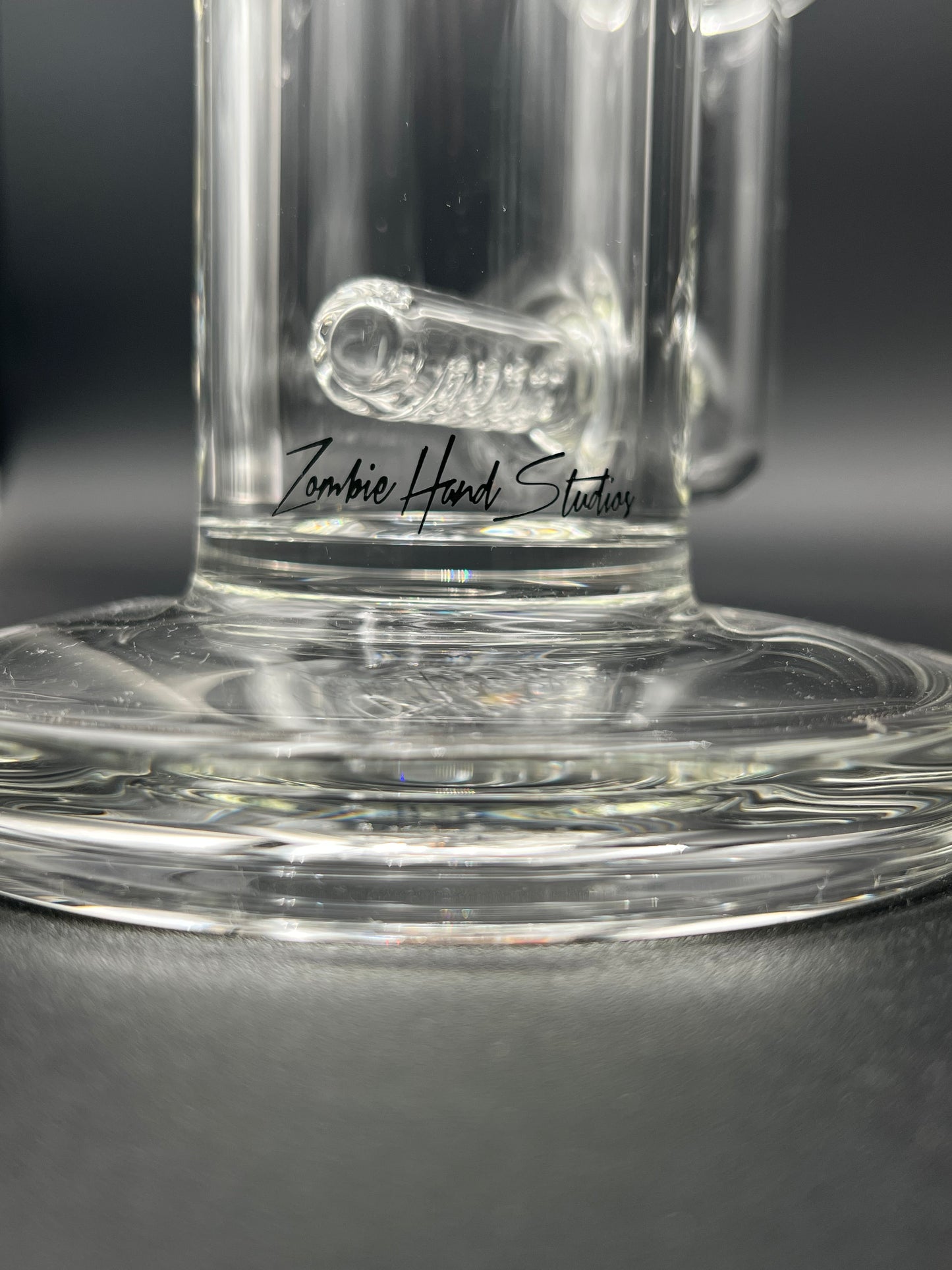Clear Stemline with Drop