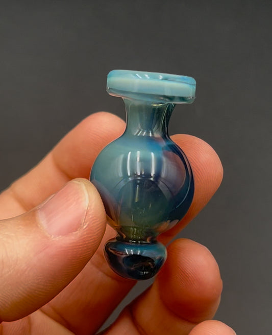 Bubble spinner cap – blue slyme
