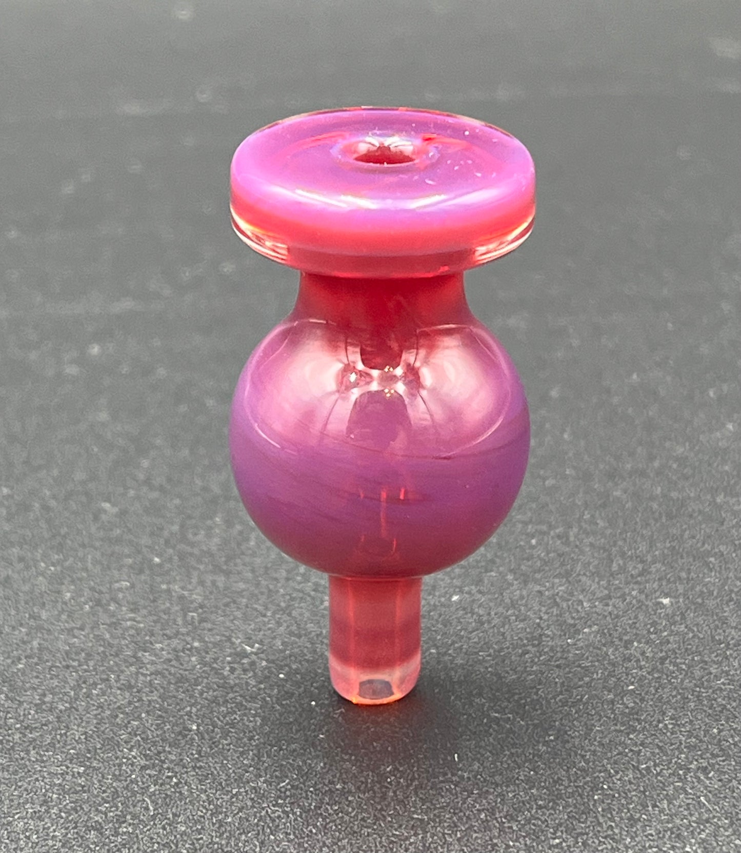 Purple rainbow bubble cap – extra discount t for teardrop shape